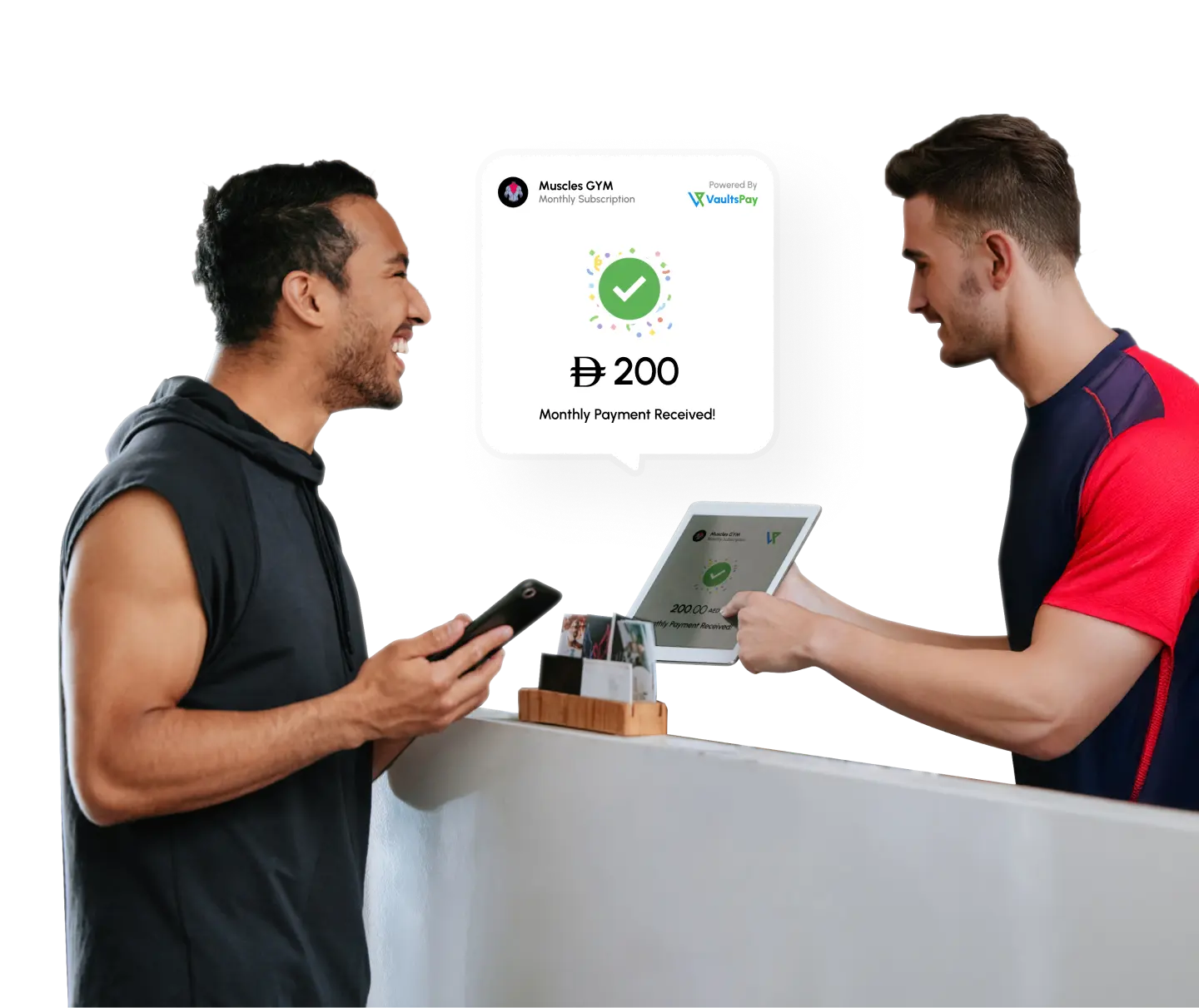 VaultsPay automated recurring payments and subscription management interface